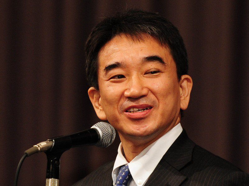 垂秀夫將是下任日本駐北京大使。圖為2010年垂秀夫在東京一場歡迎晚宴致詞。新華社