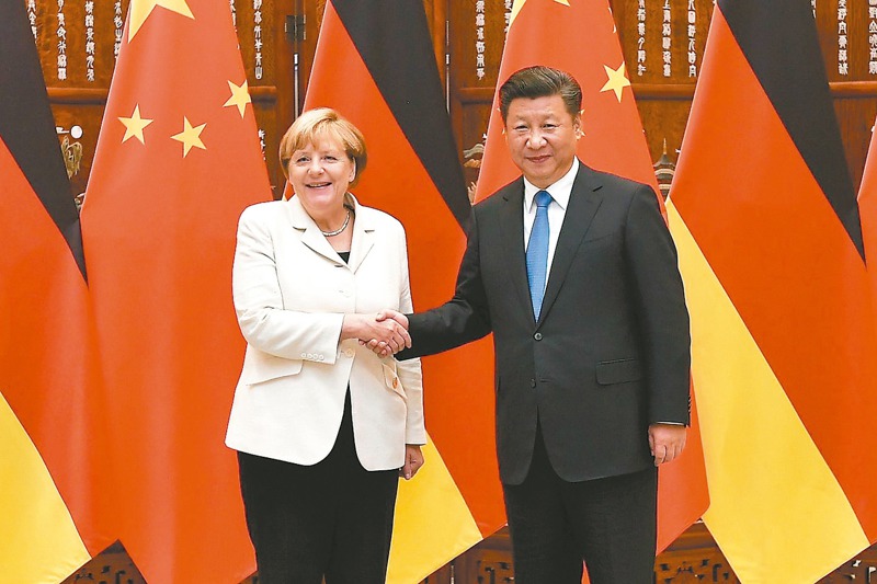 梅克爾想藉歐中高峰會總結任內對中國外交的成果的一次會議，但中歐關係仍繫於11月美國總統大選的結果。圖／新華社資料照片