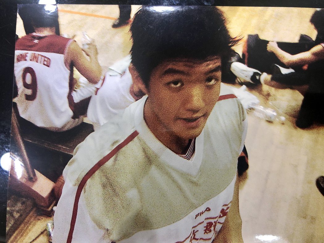 林恬耀年輕時曾是籃球員。圖／林恬耀提供
