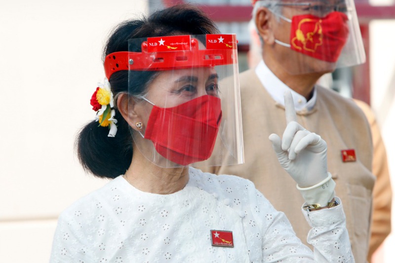 一般推估、若無意外，翁山蘇姬仍將在11月的緬甸國會議員大選出線，連任「國務資政」。美聯社