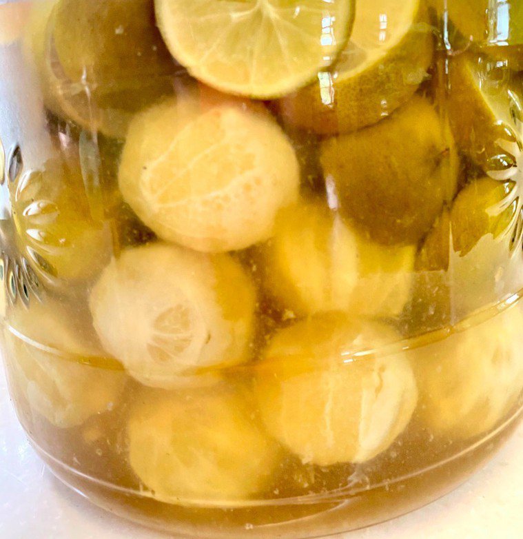 陳年檸檬醋 檸檬、米醋和糖的比例是1：1：2 圖/朱慧芳提供