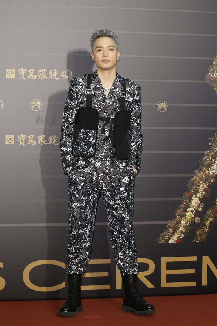 第31屆金曲獎在台北流行音樂中心舉行，J.Sheon走星光大道。記者季相儒／攝影