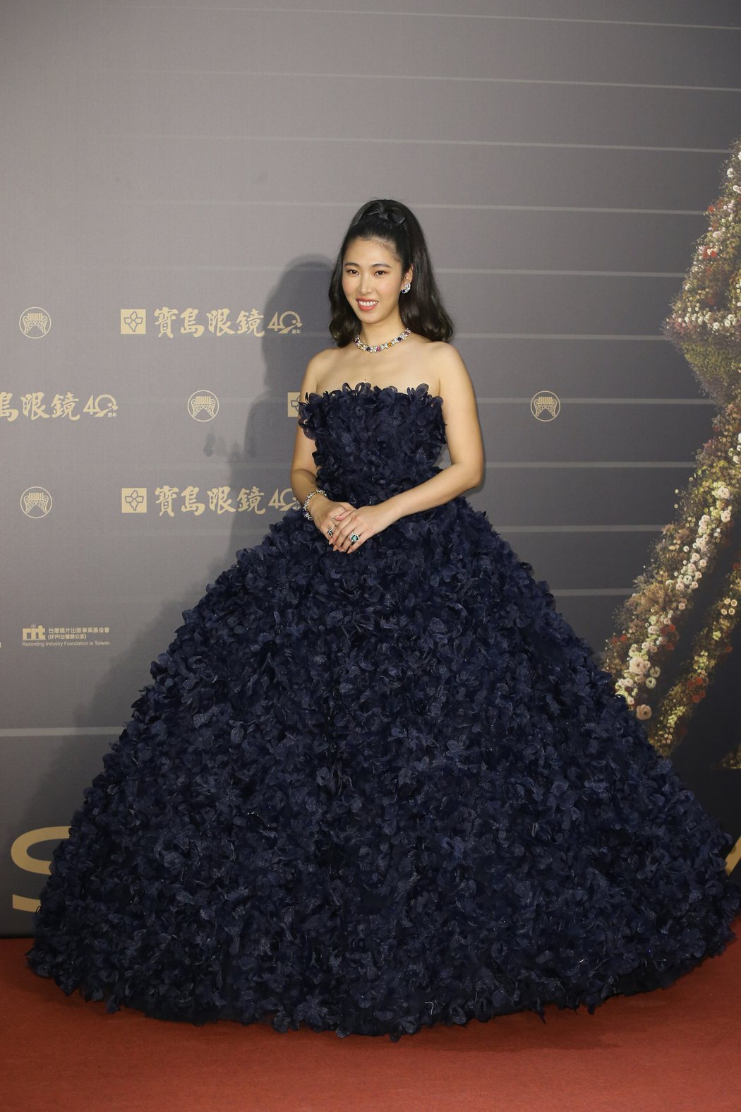 第31屆金曲獎在台北流行音樂中心舉行，王若琳走星光大道。記者季相儒／攝影