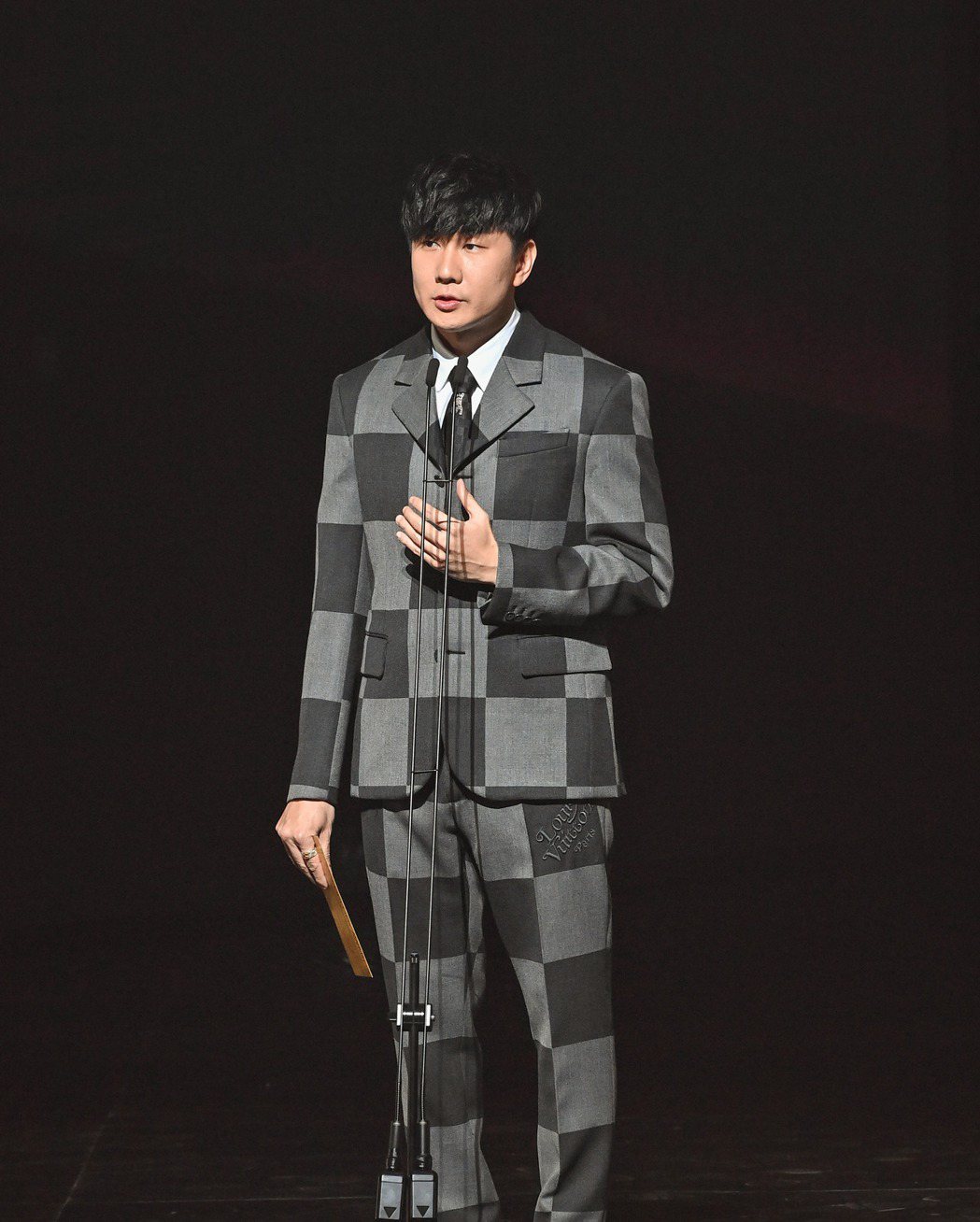 第31屆金曲獎，林俊傑進行表演。圖／台視提供