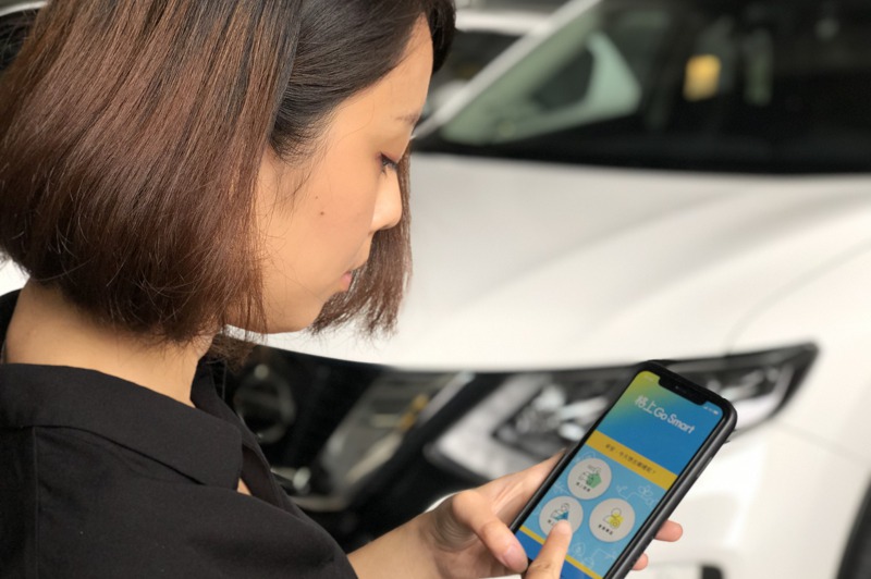 裕隆集團搶當共享交通王，旗下的格上租車，推出一站式交通平台「Go Smart App」。圖／格上提供