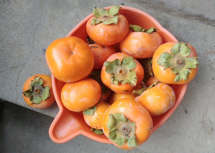 果實色澤、果蒂等細節，才是購買好柿的關鍵。 圖／pixabay