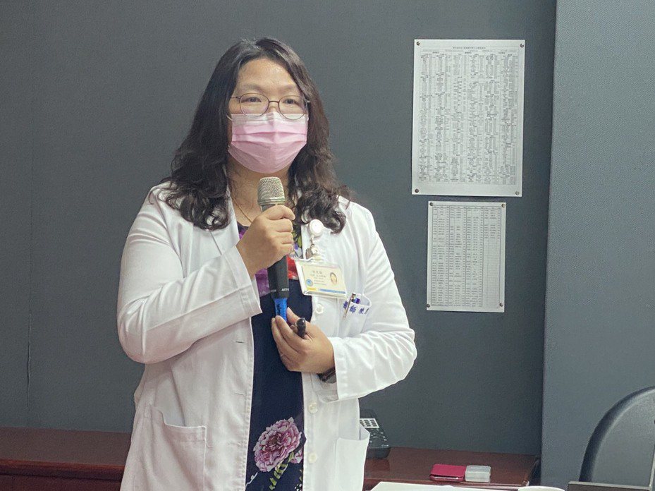 衛生福利部基隆醫院兒科醫師陳惠蘭建議民眾儘早施打流感疫苗，提早擁有抗體。圖／基隆醫院提供