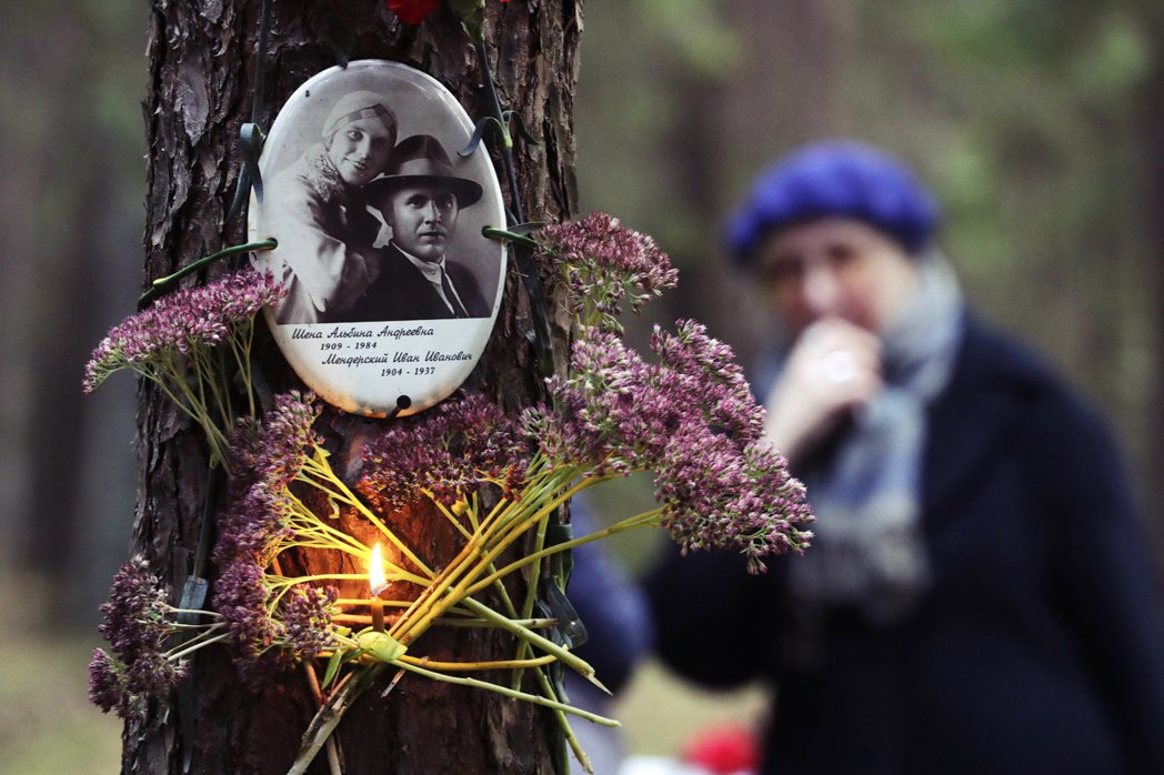 圖為列瓦索沃紀念公墓，追悼在史達林恐怖統治期間的受害者。 圖／美聯社