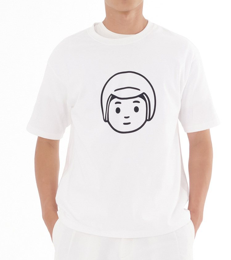plain-me與Noritake聯名系列T恤1,139元。圖／plain-me提供
