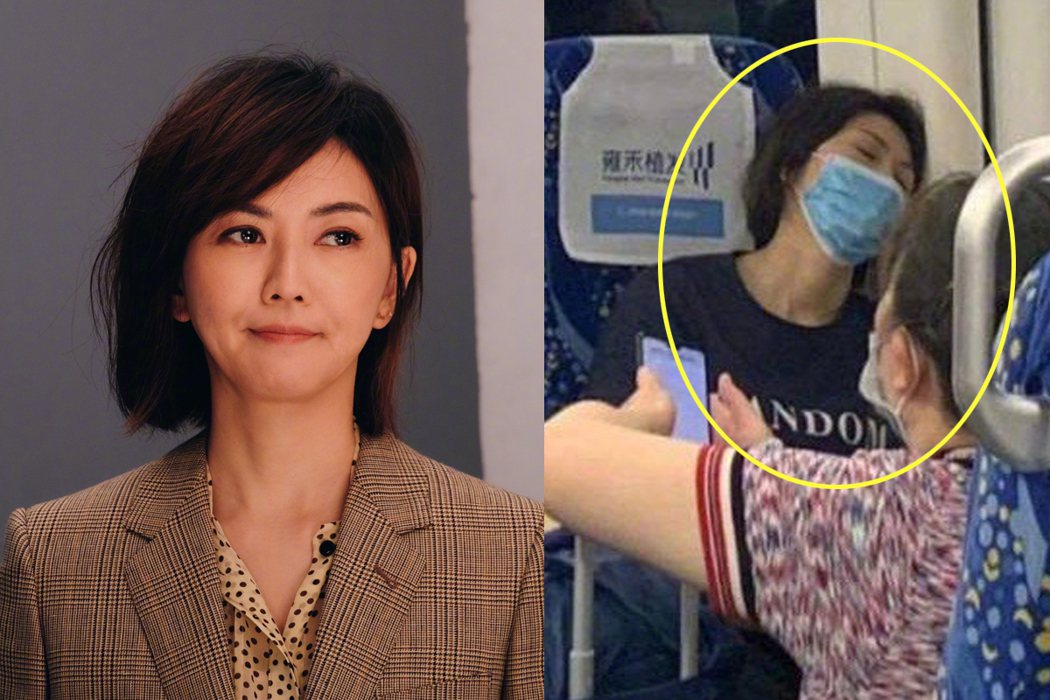 近日有網友爆料，在中國坐高鐵時發現天后孫燕姿的身影。圖／擷自微博