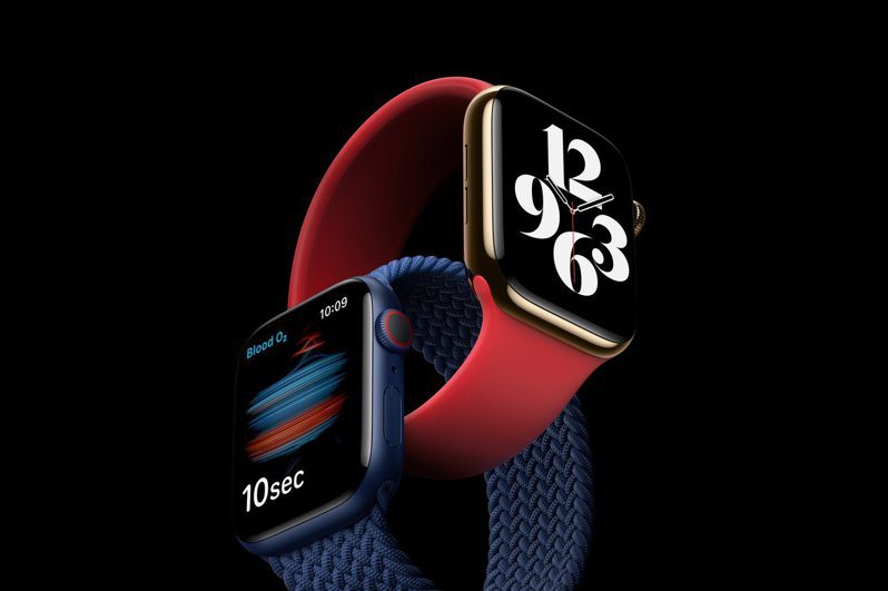 圖為Apple Watch Series 6。圖／蘋果提供