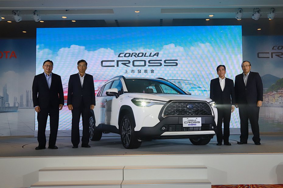 Toyota Corolla Cross正式在台發表。 記者張振群／攝影