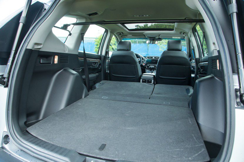 Honda CR-V擁有同級領先的空間表現。 圖／陳立凱 攝影