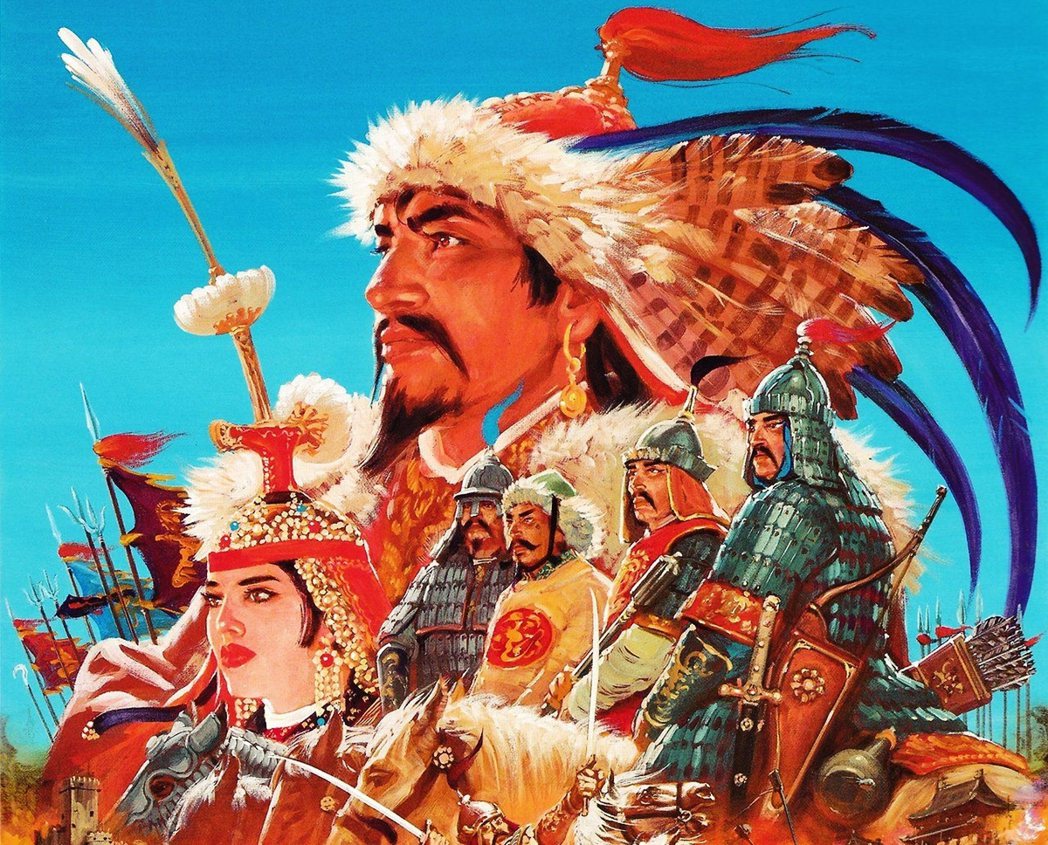 「成吉思汗」踩在了中國哪條的紅線上？ 圖／蒼郎與白鹿；繪師：生賴範義