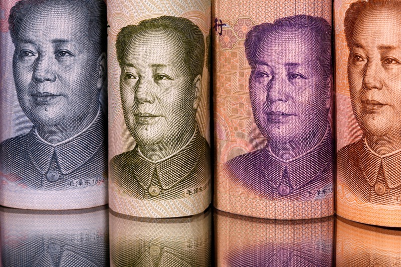 大陸推動數位人民幣，深圳官方日前發放5萬個「數位人民幣紅包」，每個紅包金額人民幣200元。路透資料照片
