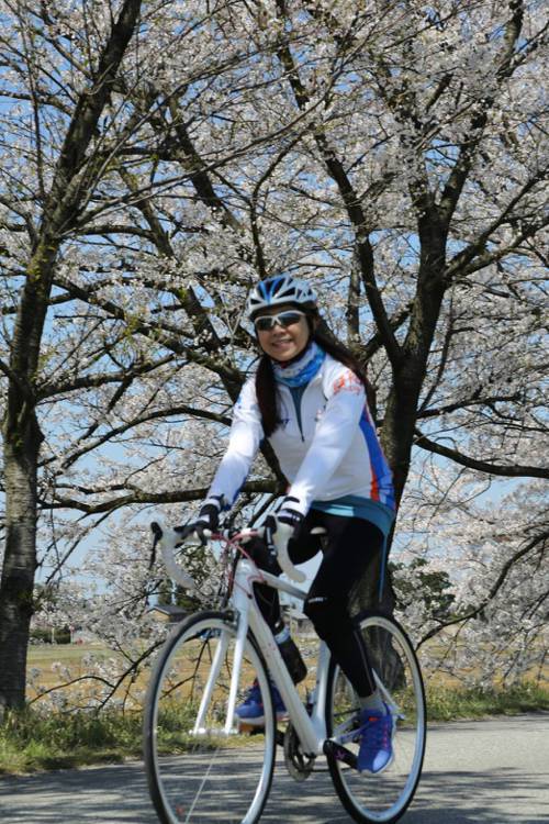 蘭萱2009年開始騎單車，至今已完成京騎滬動的壯遊。 照片提供／蘭萱