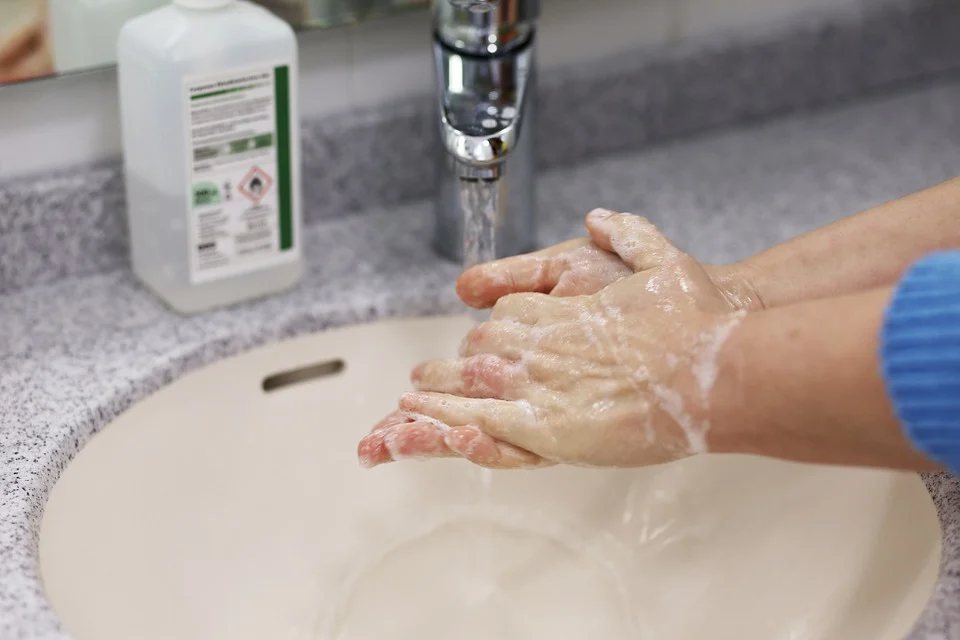 正確洗手、洗淨病菌。 圖／pixabay
