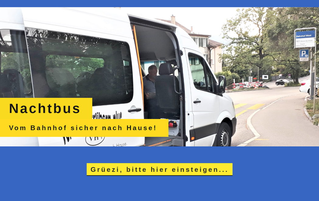 夜間巴士的網站介紹，讓民眾能從火車站平安回到家 圖／Verein Herrlib...