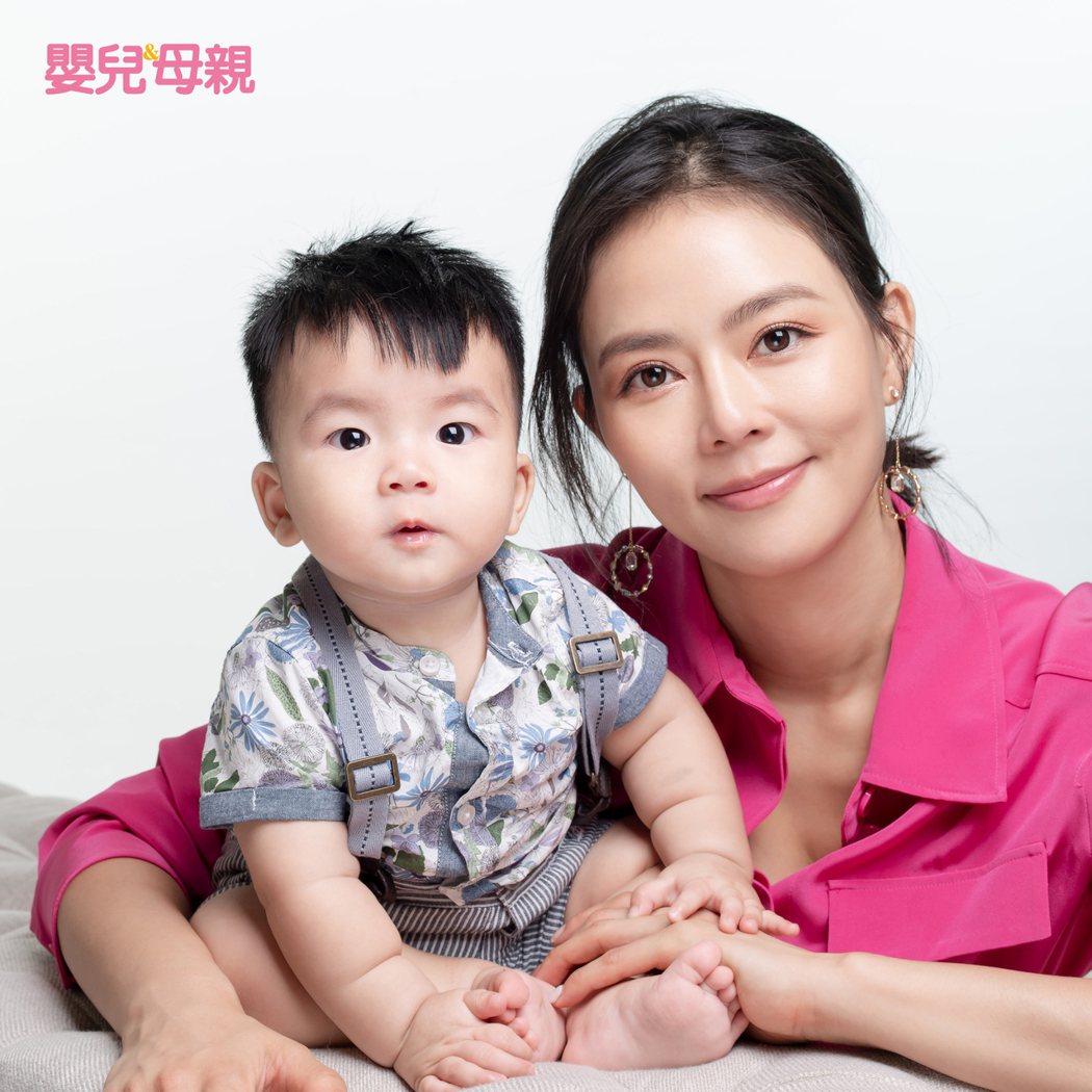 劉香慈形容二兒子Enzo是「小老公」。圖／嬰兒與母親提供