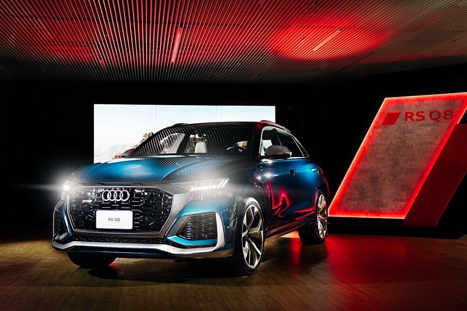 Audi RS Q8不僅首度登台亮相，台灣奧迪更帶來Audi e-tron Sportback純電跑旅！ 圖／Audi提供