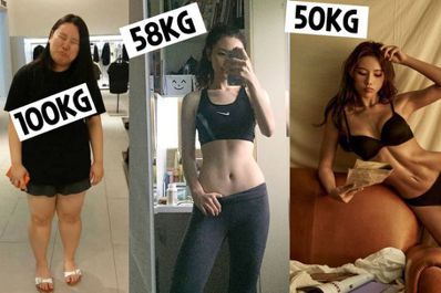 減掉一個人的體重！韓國YouTuber JINI從100公斤胖妹變身天菜辣妹 佛心公開減肥方法