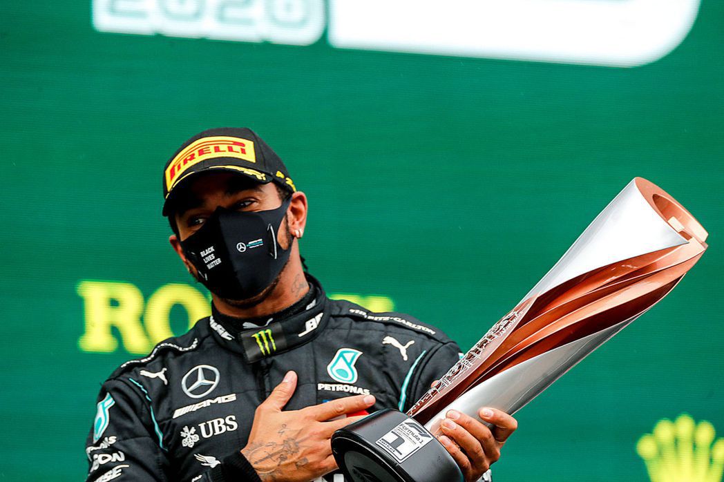 Lewis Hamilton生涯7冠追平車神Michael Schumacher紀錄。 摘自F1