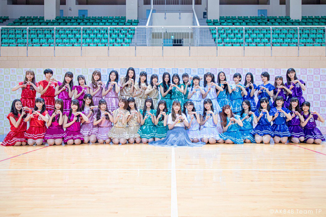 女團「AKB48 Team TP」舉辦第1屆運動會。圖／好言娛樂提供