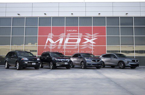 影／Acura MDX Prototype原型車預告了4代車型新設計