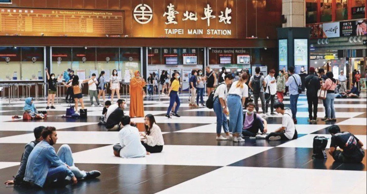 台北車站大廳。本報資料照片