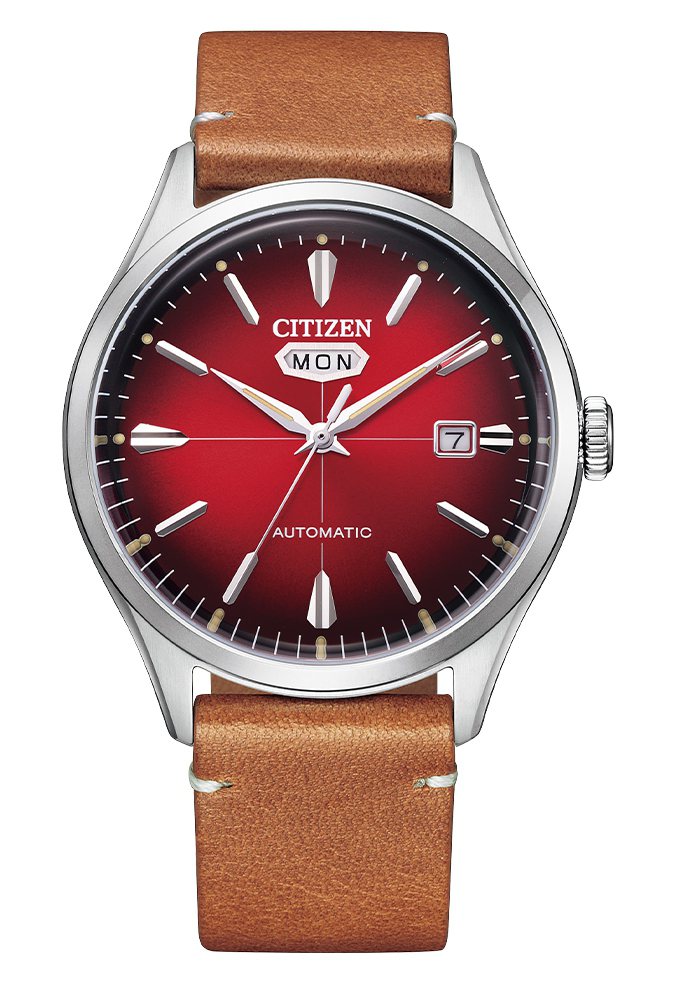 CITIZEN NH8390-11X腕表，不鏽鋼表殼9,200元。圖／CITIZEN提供