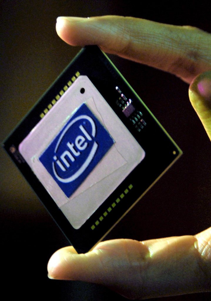 若英特尔将 Xeon晶片委由台积电生产，将是一大意外。欧新社(photo:UDN)