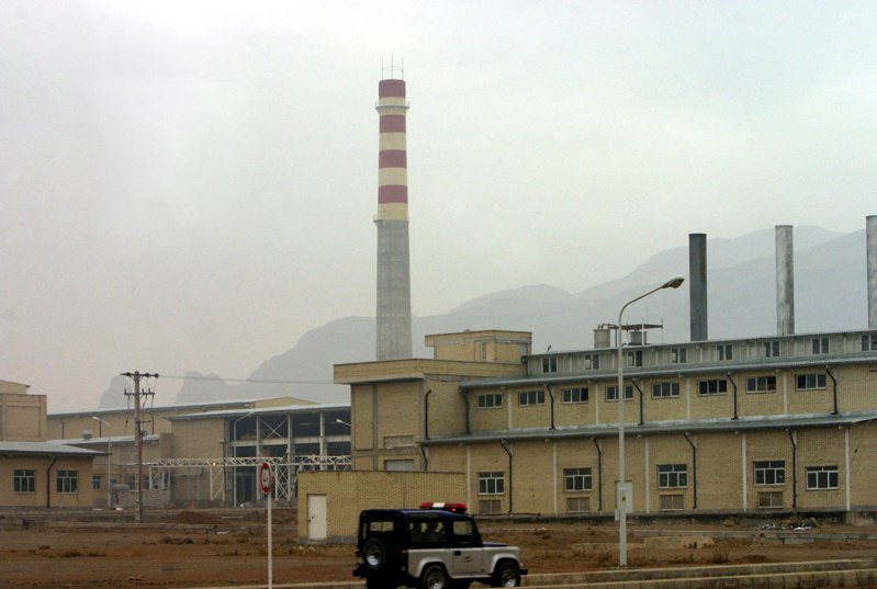 伊朗纳坦兹（Natanz）的铀浓缩厂。 路透社(photo:UDN)