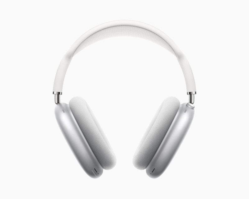 蘋果公司發表無線頭戴式新耳機AirPods Max。圖擷自蘋果官網