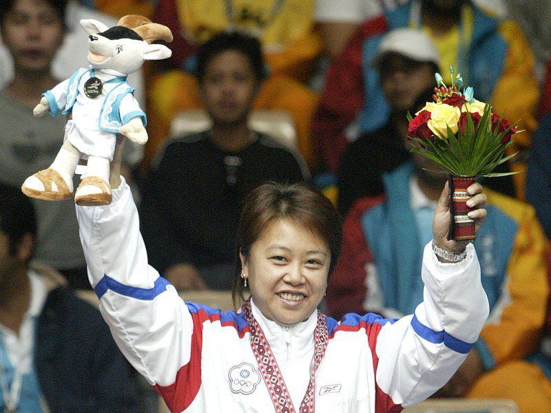 2006年12月11日，柳信美（見圖）在多哈亞運女子9號球決賽中擊敗馬來西亞關雪兒拿下金牌。圖／聯合報系資料照片
