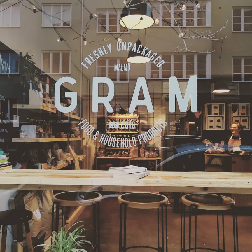 位在瑞典南部的Gram Malmö是瑞典第一家無包裝商店。 圖／黃舞樵提供
