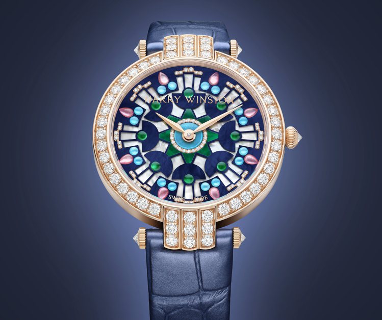 海瑞溫斯頓卓時Premier系列Kaleidoscope腕表，約134萬元。圖 ...