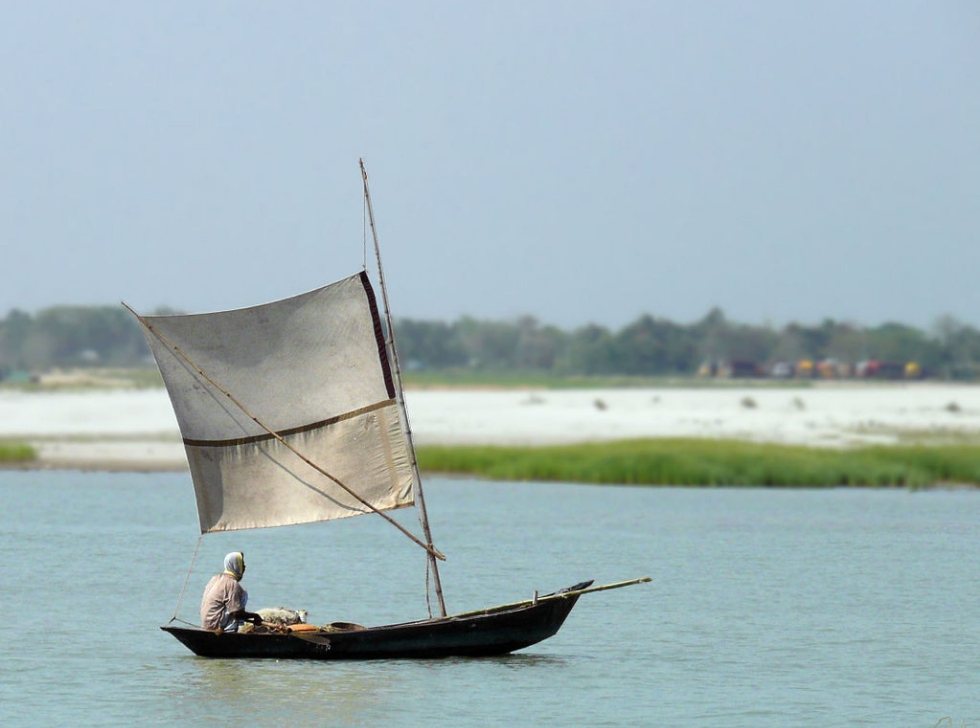 位在孟加拉的博多河。 圖／摘自維基百科