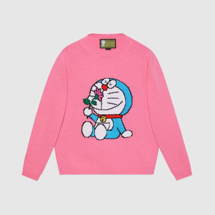 Doraemon X Gucci系列毛衣。圖／摘自官網