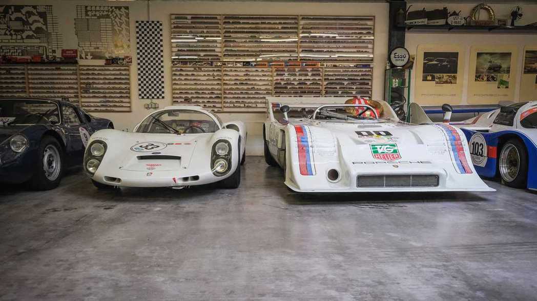 Ottocar J的Porsche賽車收藏。 圖／Porsche提供