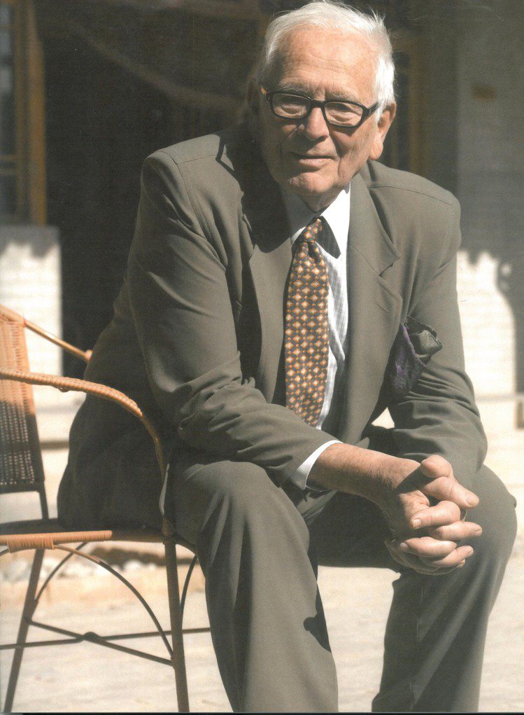 品牌創辦人皮爾卡登今去世，享耆壽98歲。圖／皮爾卡登提供
