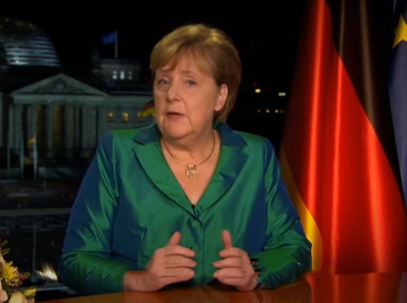德国总理梅克尔在年终演说中表示，2020是她任总理以来最艰困的一年，但新冠疫苗的问市令2021年充满盼望！（Photo by 网路截图／资料照片）(photo:UDN)
