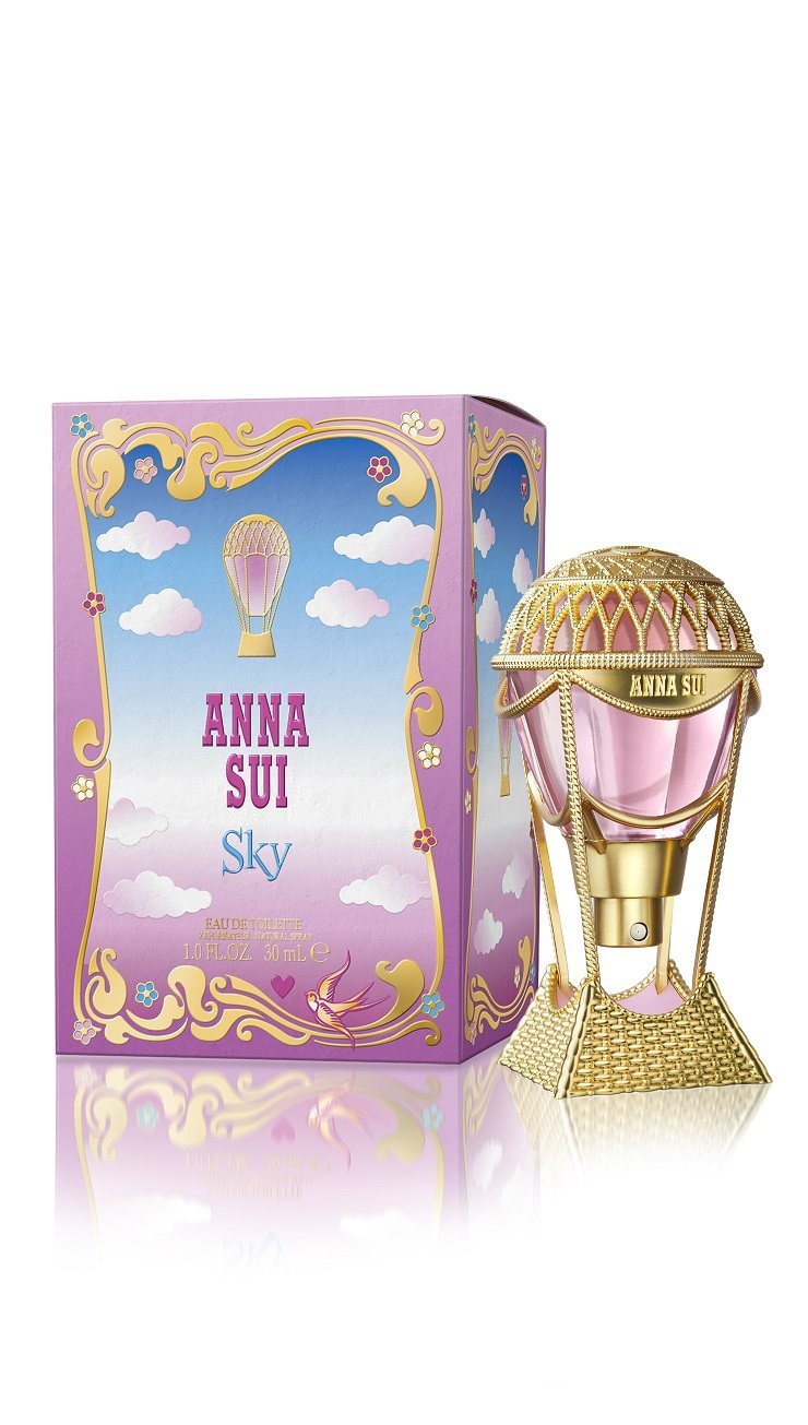 ANNA SUI綺幻飛行淡香水／75ml2,900元、50ml2,500元。圖／ANNA SUI提供