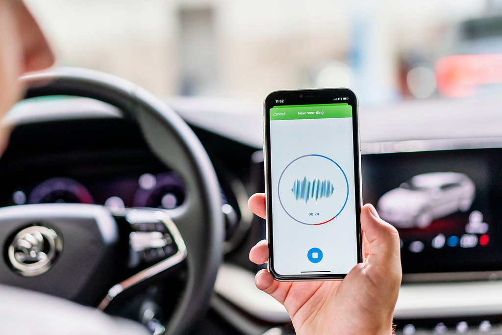 SKODA為提升車輛維修效率，率先公開「聽聲」分析故障App應用程式。 圖／SK...