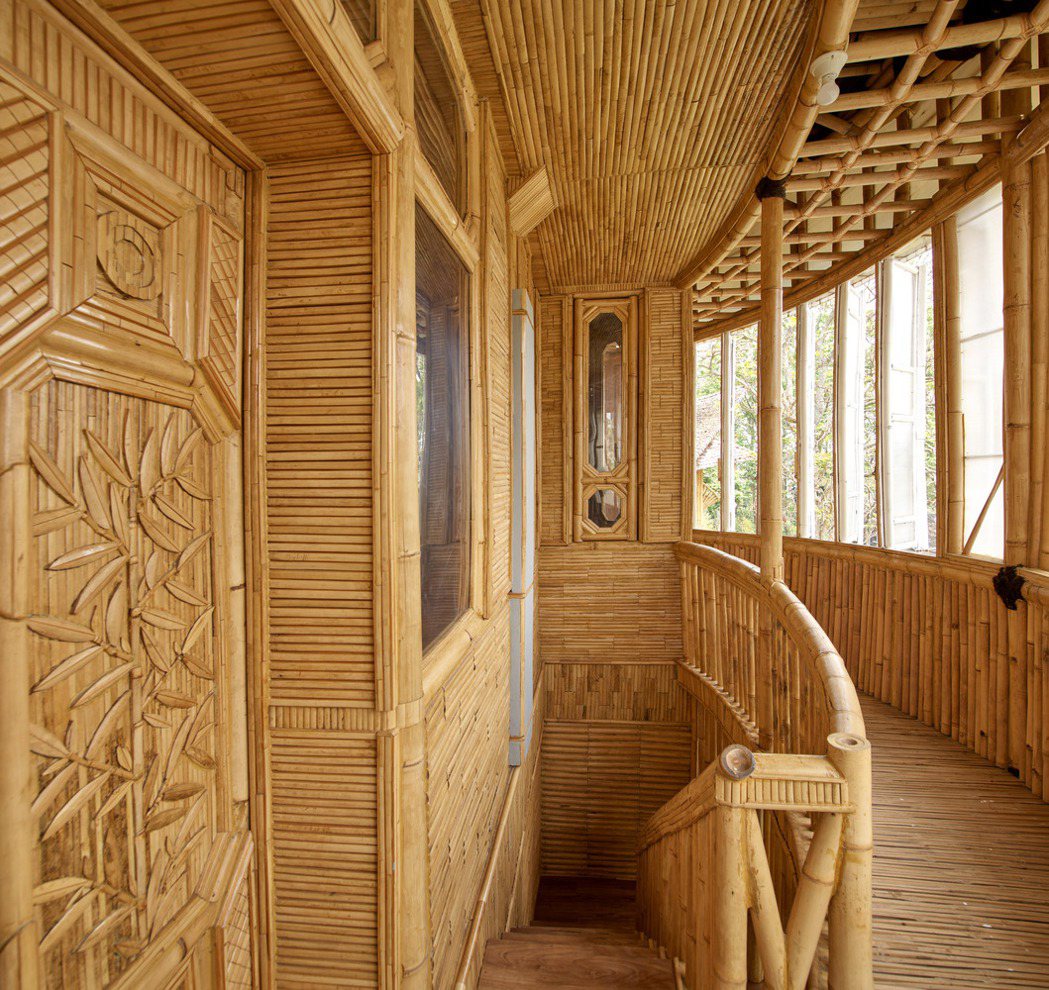 竹子與相關的手工藝，是印尼當地重要的文化。圖／取自Ralrich Archite...