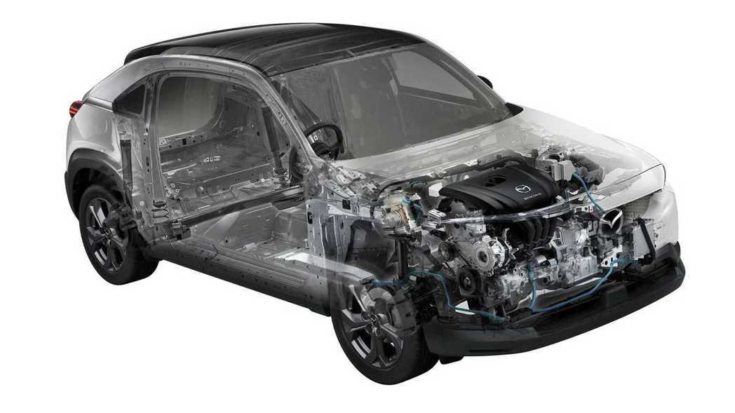 Mazda宣布，要將轉子增程版的MX-30倒入美國市場。 圖／Mazda提供