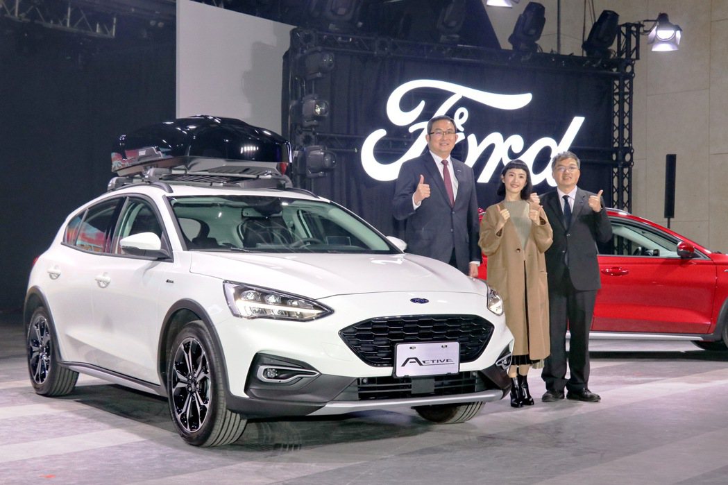 全新The All-New Ford Focus Active中型跨界休旅正式上市，提供EcoBoost®182好動版與EcoBoost®182任性版雙車型，建議售價分別為83.9萬與89.9萬。 記者陳威任／攝影