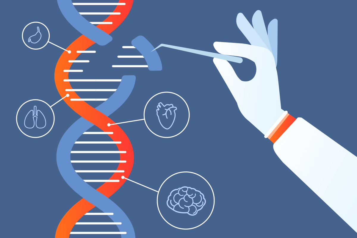 DNA並非命運註定，而是常常相互抵消的「好」和「壞」變異的結合。