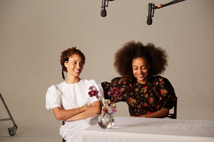 設計師Simone Rocha與H&M聯名系列，將會有適合正式場和或派對穿著的薄紗長裙與精細剪裁的華麗單品。圖／H&M提供