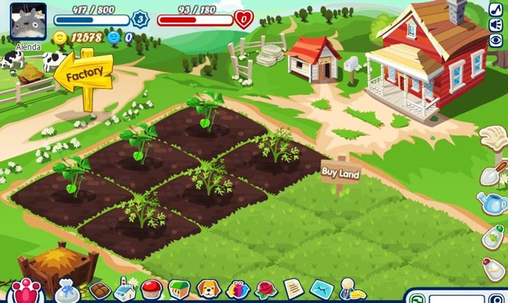  圖／《Happy Farm》遊戲截圖
