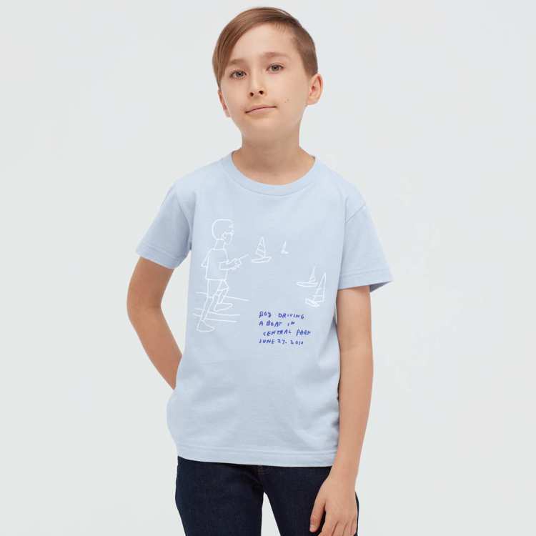 Jason Polan UT系列童裝T恤390元。圖／UNIQLO提供